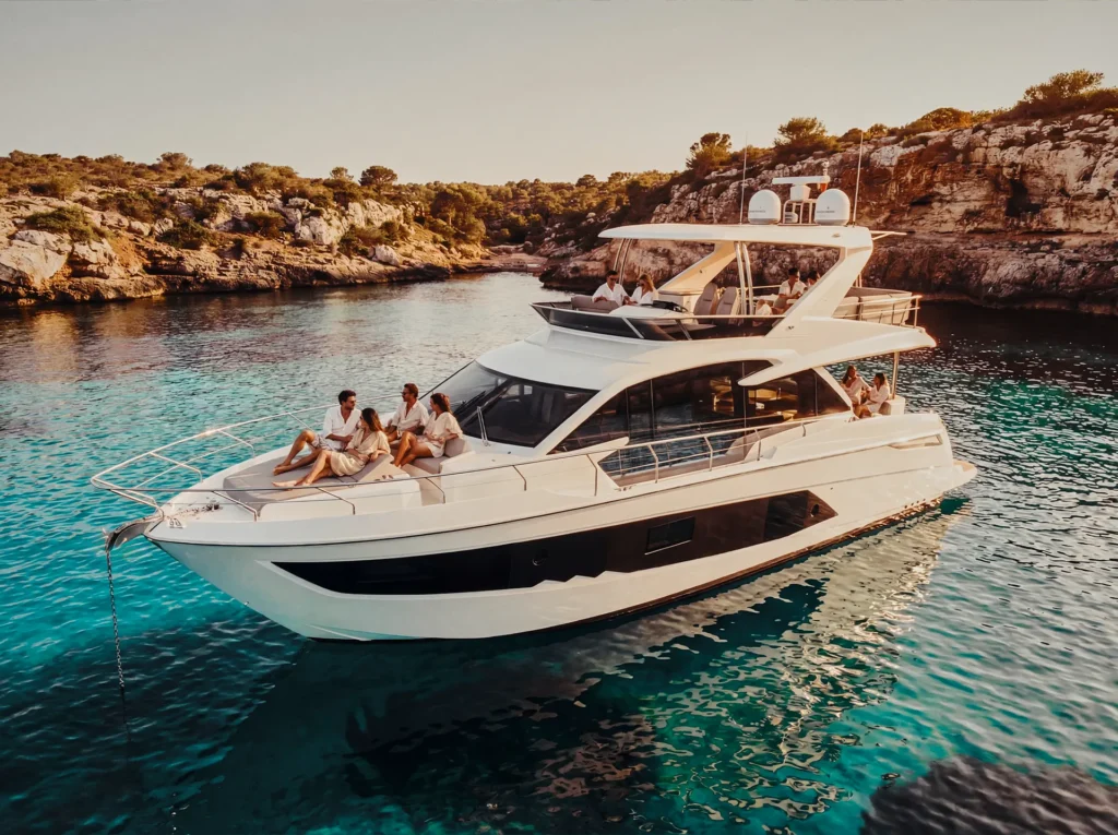 Absolute Fly 62 Emilia II yacht for elegant day charters in Mallorca