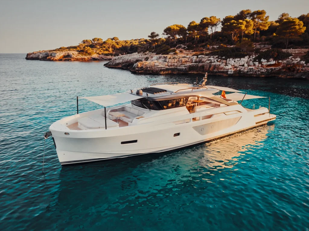Bluegame BG74 Petitchet II yacht for stylish charters in Mallorca
