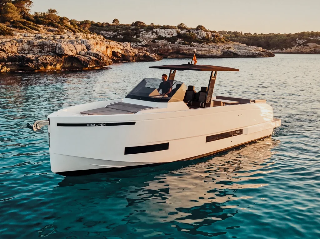 De Antonio D32 Nemo yacht for relaxed day charters in Mallorca