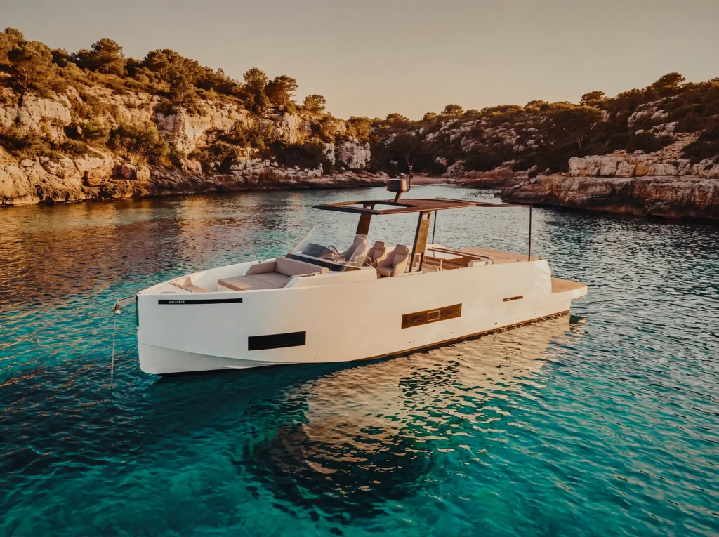 De Antonio D42 Open Shiraz yacht for stylish day charters in Mallorca