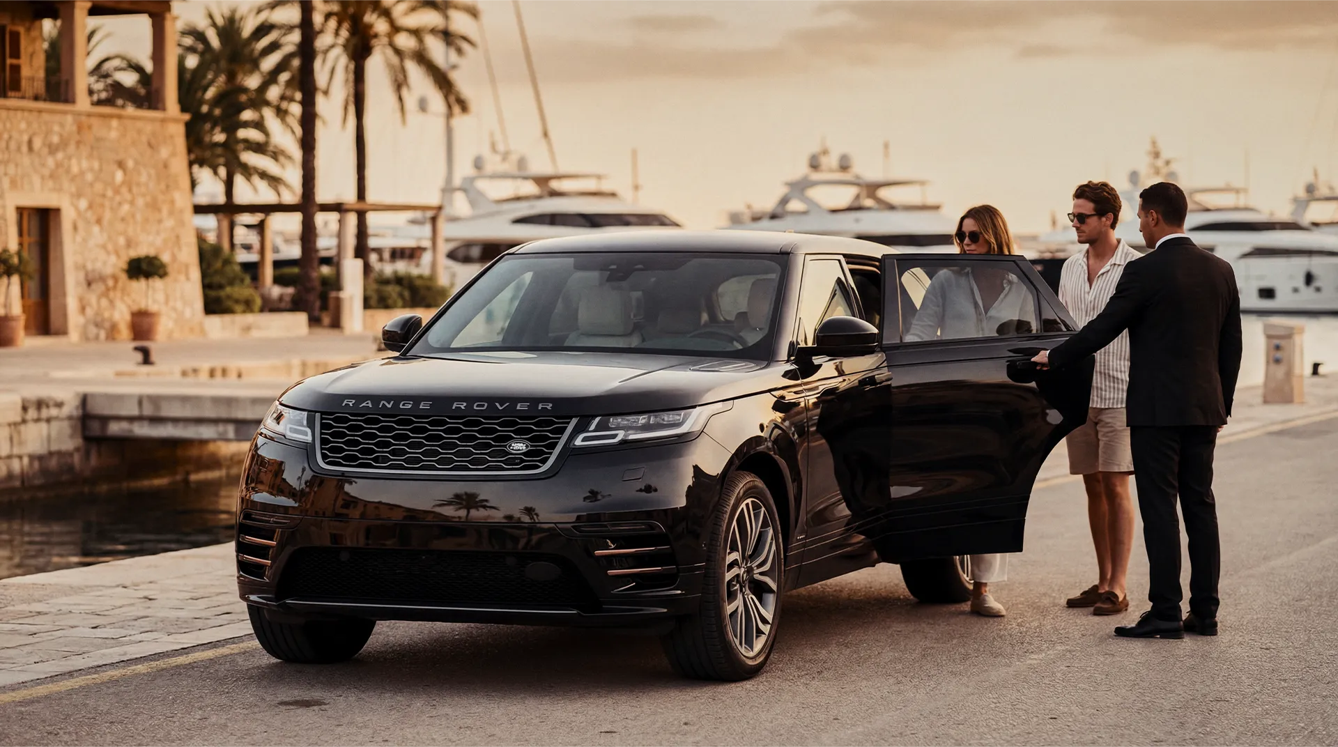 Private shuttle service from hotel or airport to yacht charter in Mallorca