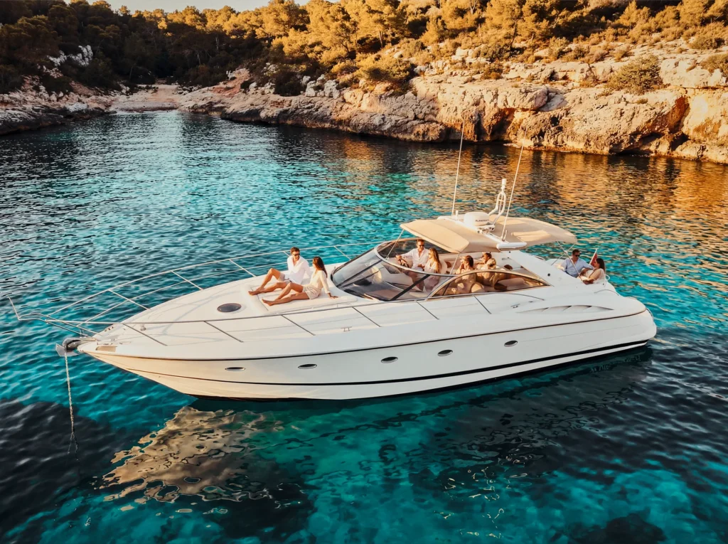 Sunseeker 50 Pylo yacht for stylish day charters in Mallorca