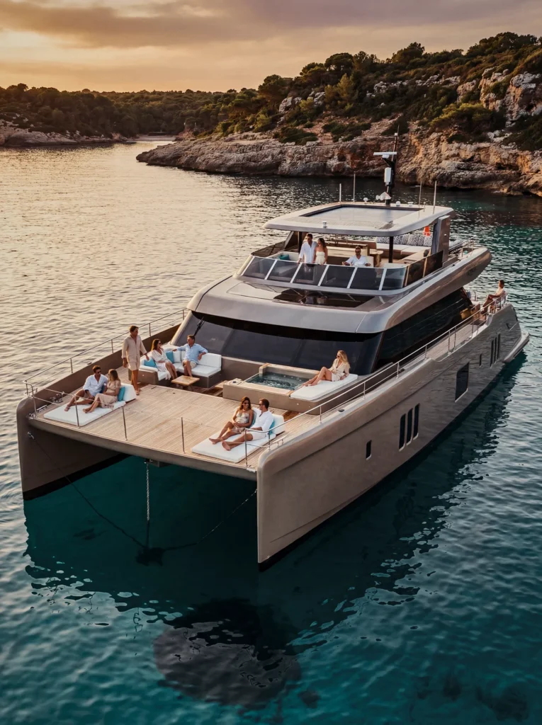 Luxury yacht charter in Mallorca with premium day charters along the Balearic coastline